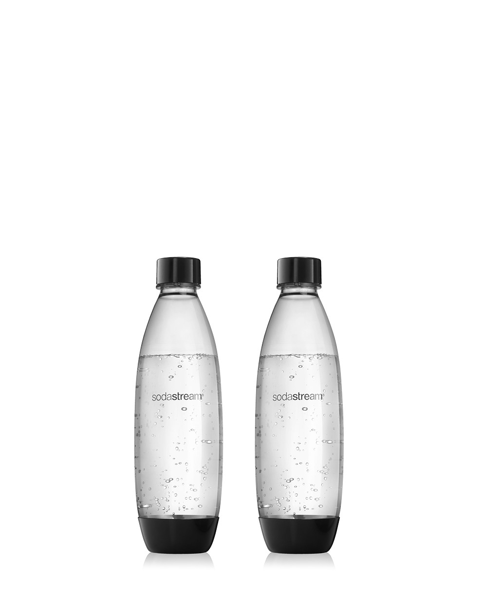 2 Bottiglie Fuse Lavabili in lavastoviglie da 1 Litro