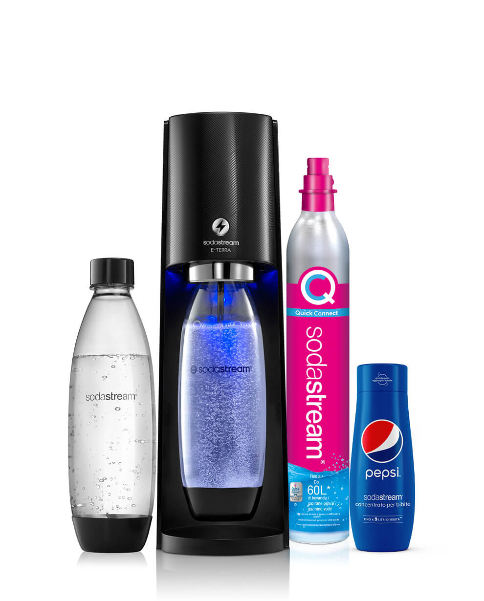 Gasatori: acqua frizzante e bibite gassate con SodaStream