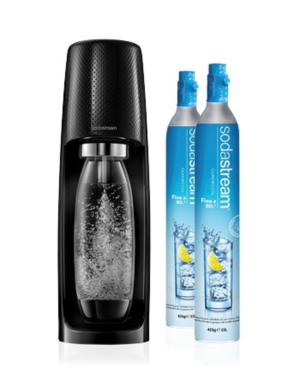 Sodastream Gasatore acqua frizzante Gaia - Nero - Shurity