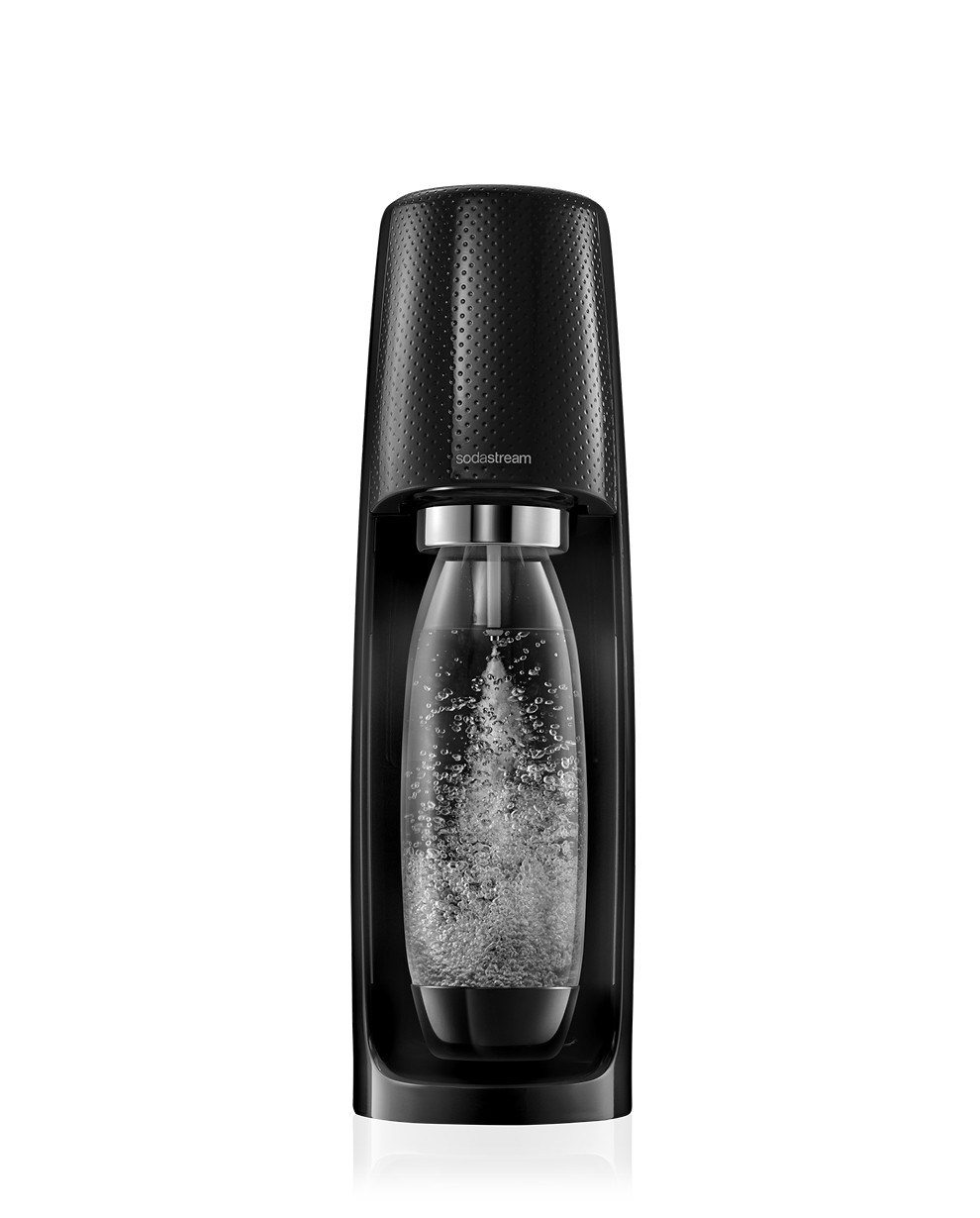 Sodastream Gasatore D'Acqua Spirit Mega Pack Black 3 Bottiglie E 1 Cilindro Inclusi 80L Nero & Bottiglie Fuse Per Gasatore Source Power Play 