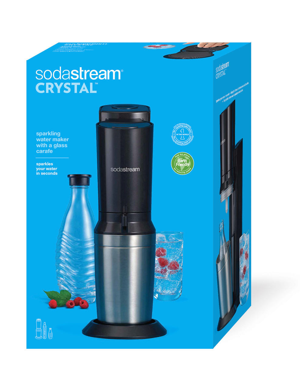 Gasatore Crystal Nero SodaStream