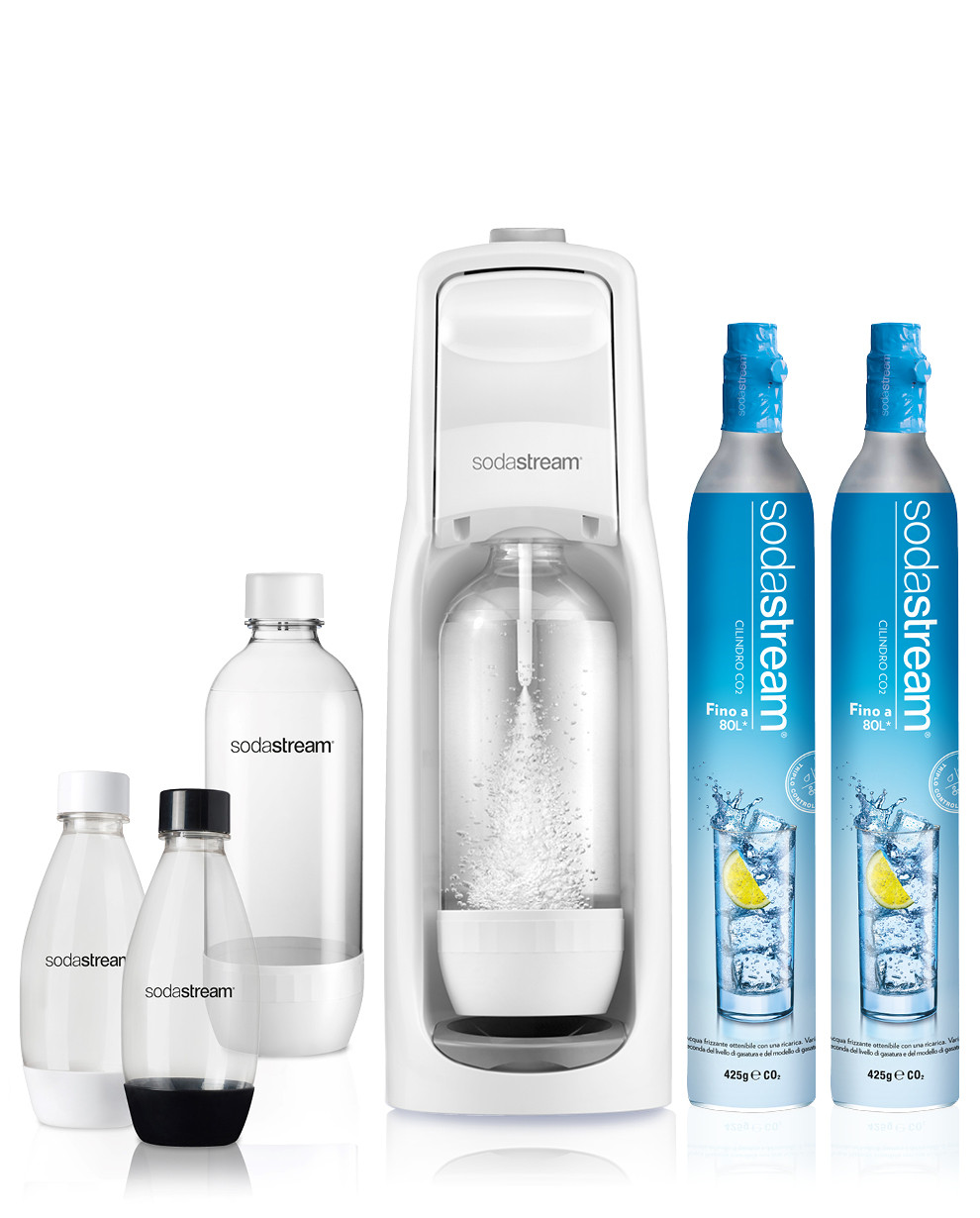 Gasatori: acqua frizzante e bibite gassate con SodaStream