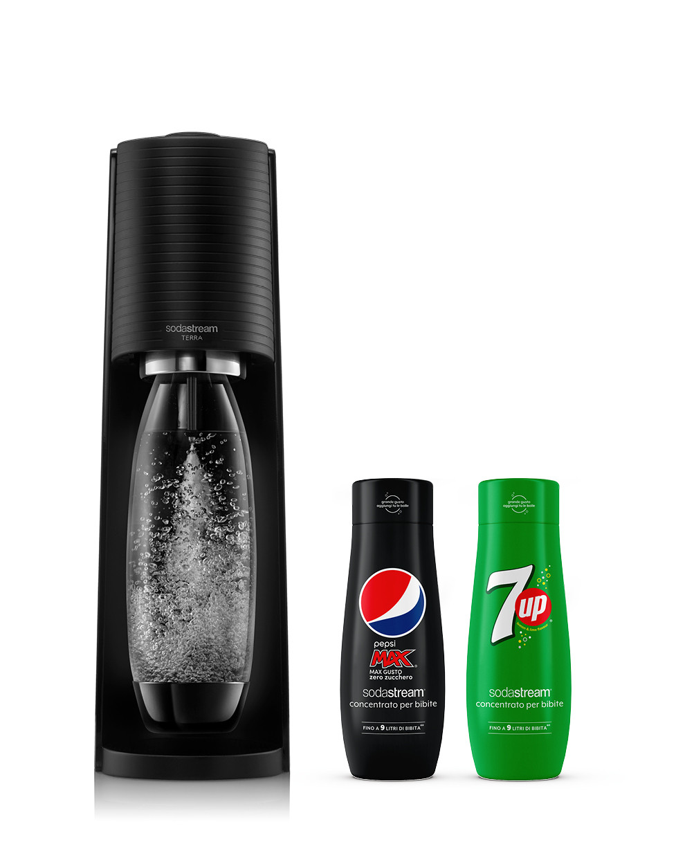 Gasatore Terra Nero Promo Pack (+ 2 Concentrati Pepsi)