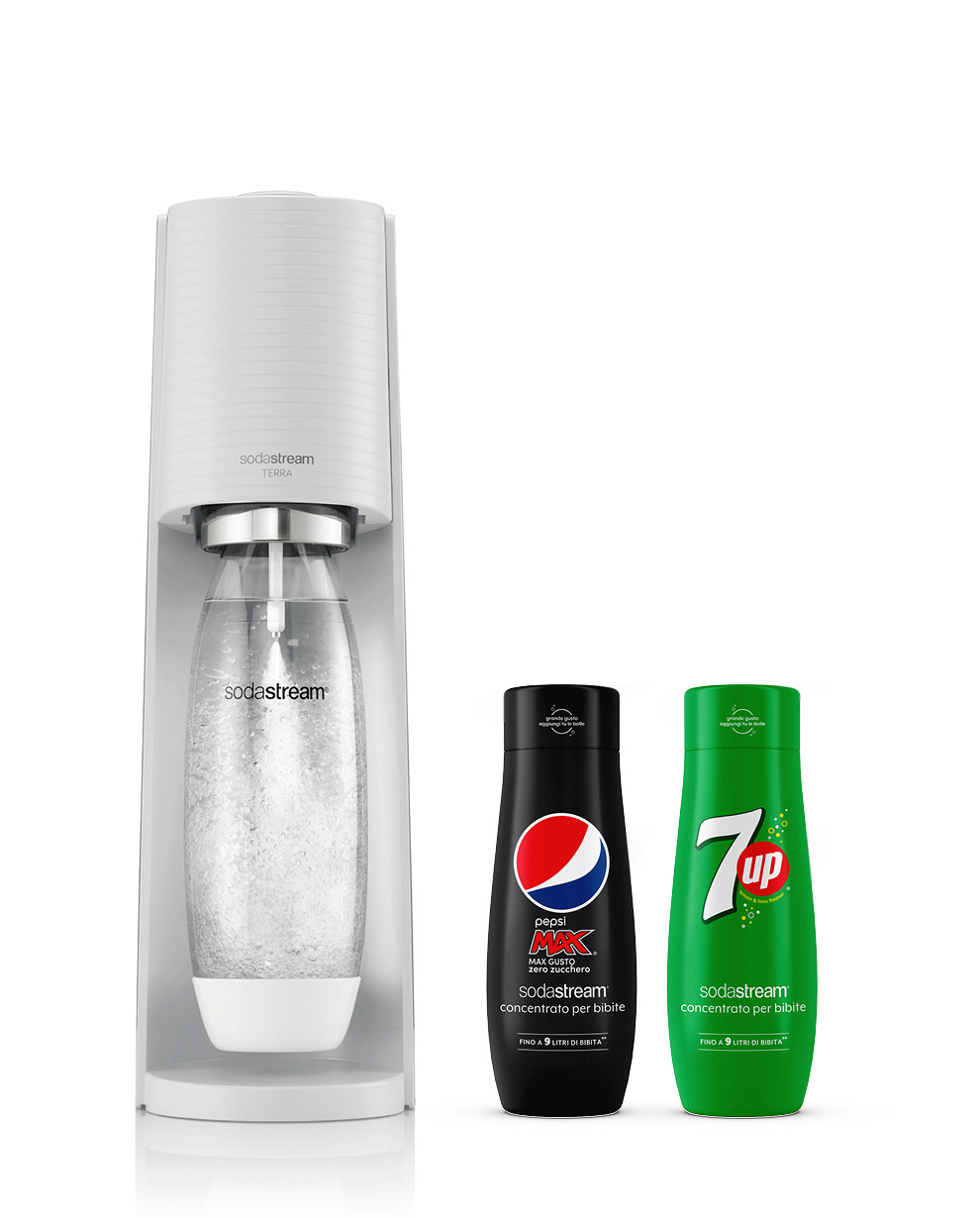 Gasatore Terra Bianco Promo Pack (+ 2 Concentrati Pepsi)