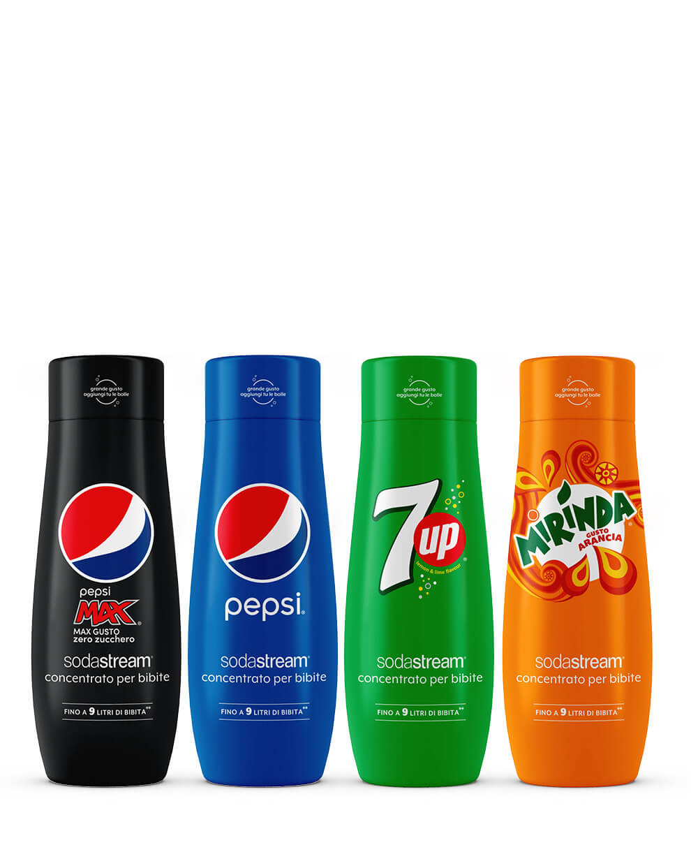 4-Pack Pepsi + Pepsi Max + 7Up + Mirinda