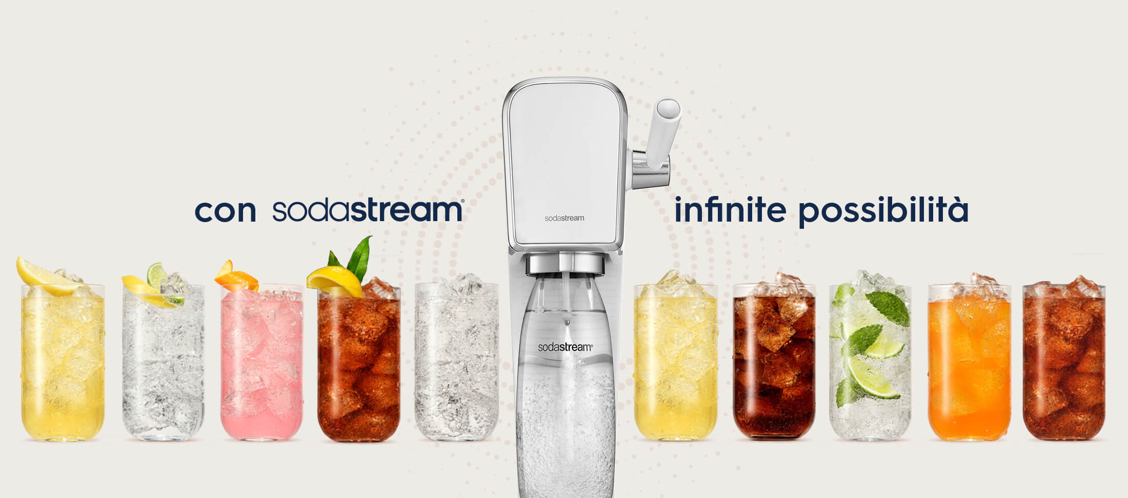 [Bundle] Sodastream, gasatore acqua, macchina acqua frizzante - Set  completo, 1-linea 